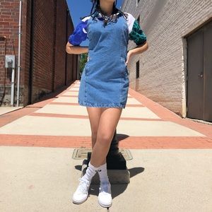 Jordache Denim Overall Dress